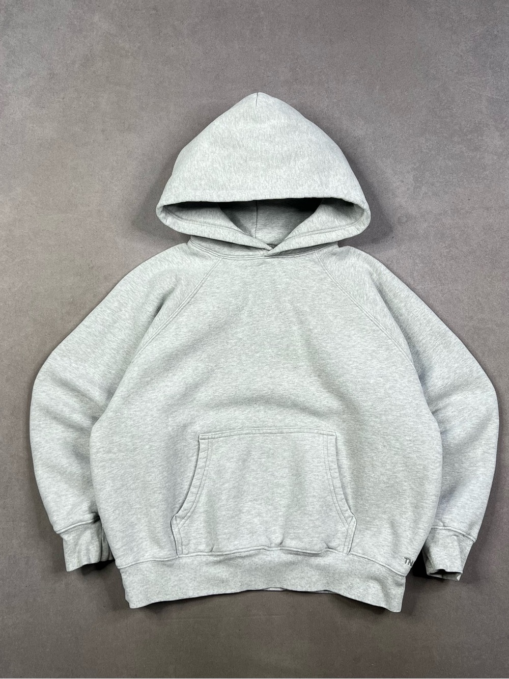 Aritzia Heather Chrome Grey Mega Hoodie